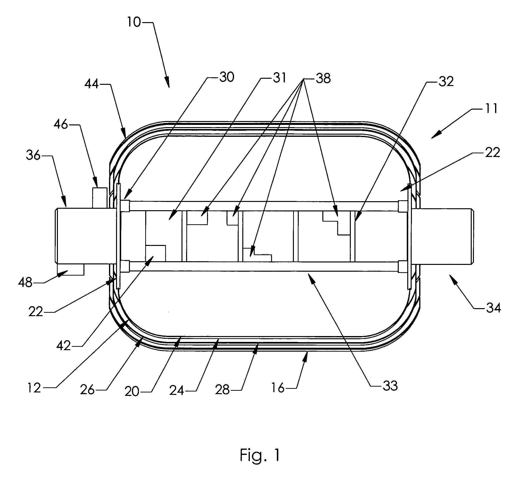 Inflatable satellite bus