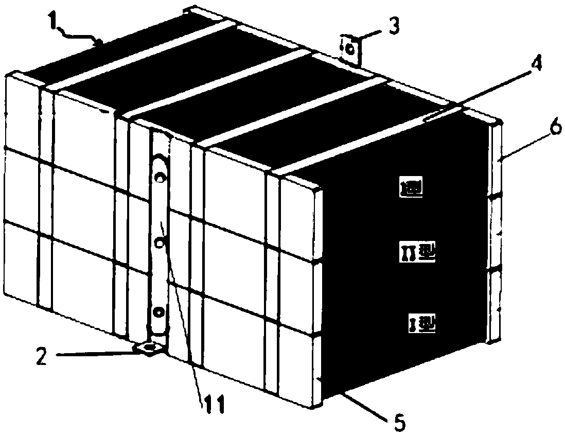 Fuel cell module convenient to mount and detach