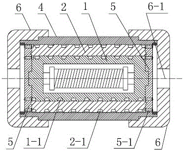 A magneto-rheological valve structure with three-dimensional helical flow channel