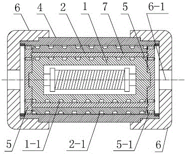 A magneto-rheological valve structure with three-dimensional helical flow channel