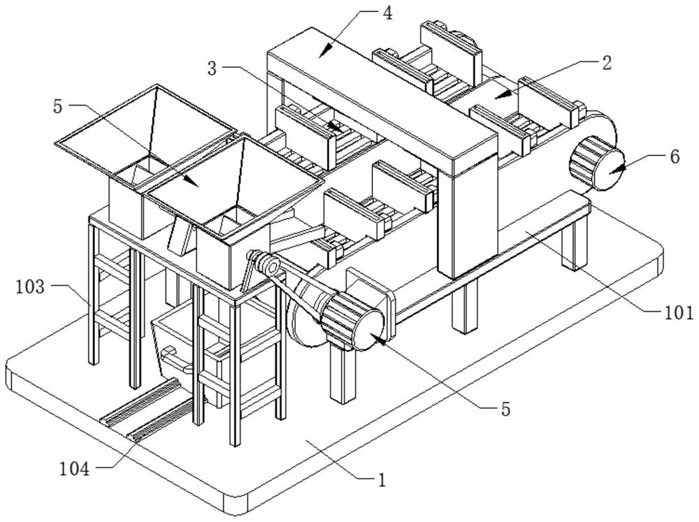 Conveying device for food detection