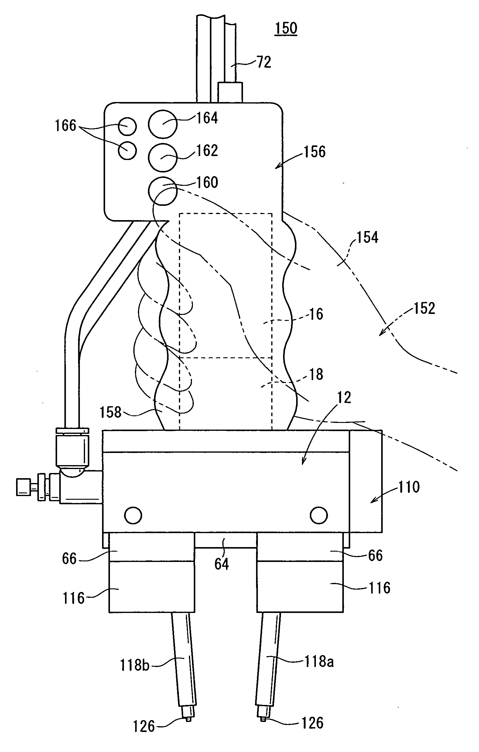 Workpiece gripping chuck and method for controlling the same