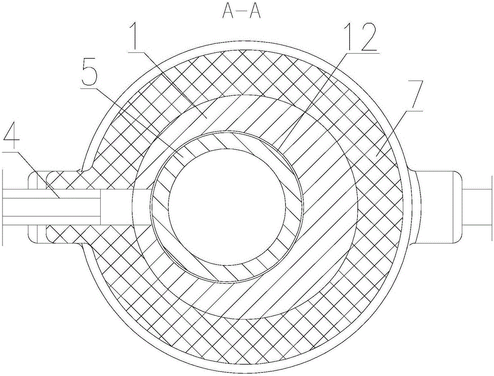 Leakage prevention and treatment device used for post-rectum anastomosis