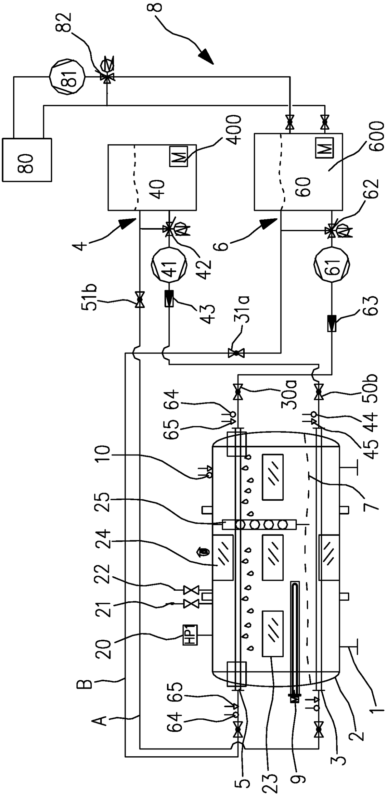 High-precision heat exchange single-tube performance test device under all working conditions