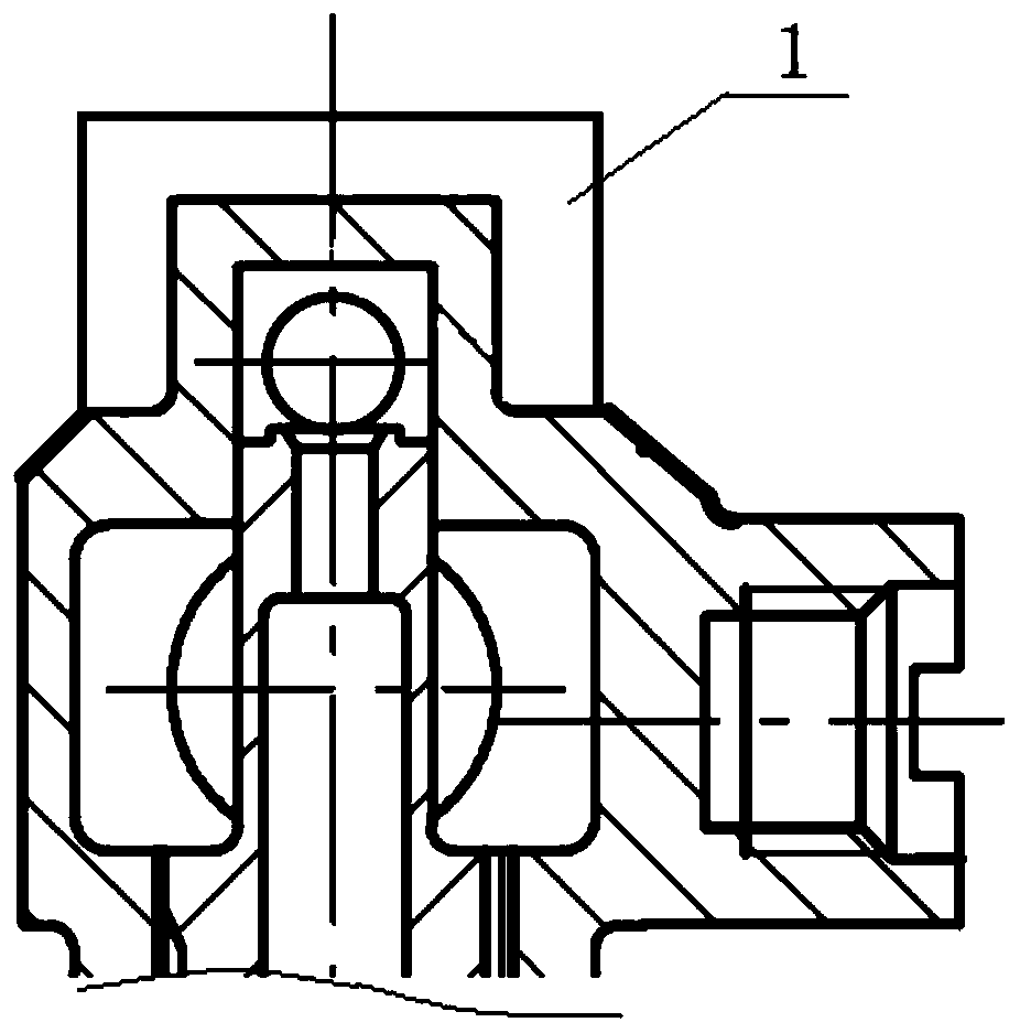 A jig for controlling brazing deformation of a fuel manifold