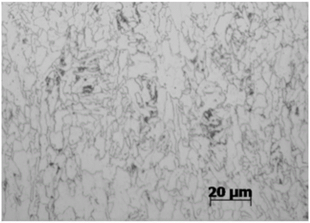 Low-temperature ferrite LT-FH40 steel plate applied to hot-rolled ships and production method thereof