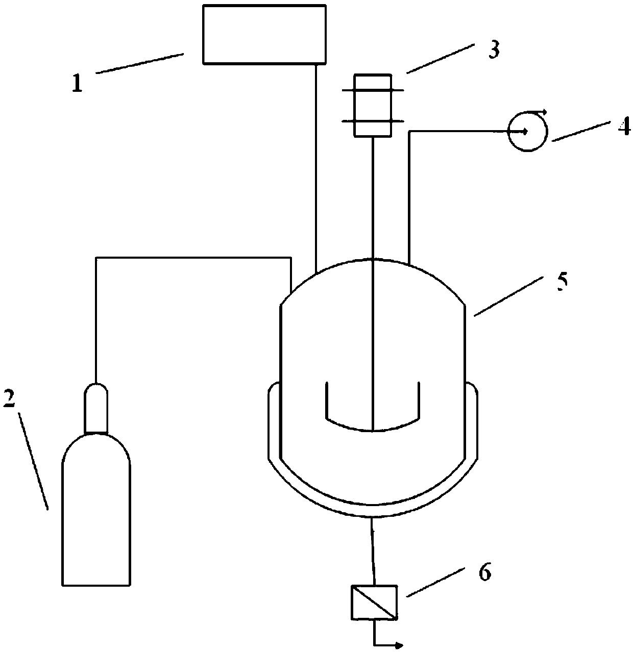 Device and method for preparing hollow fiber membrane