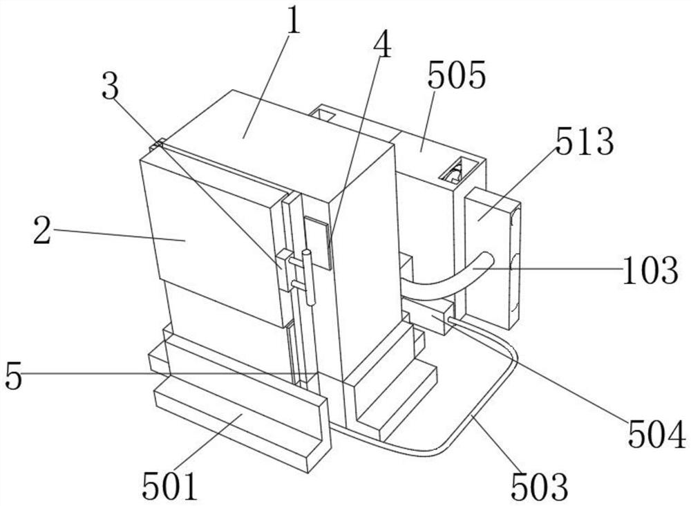 High and low temperature test box capable of simulating atmospheric temperature change for instrument detection