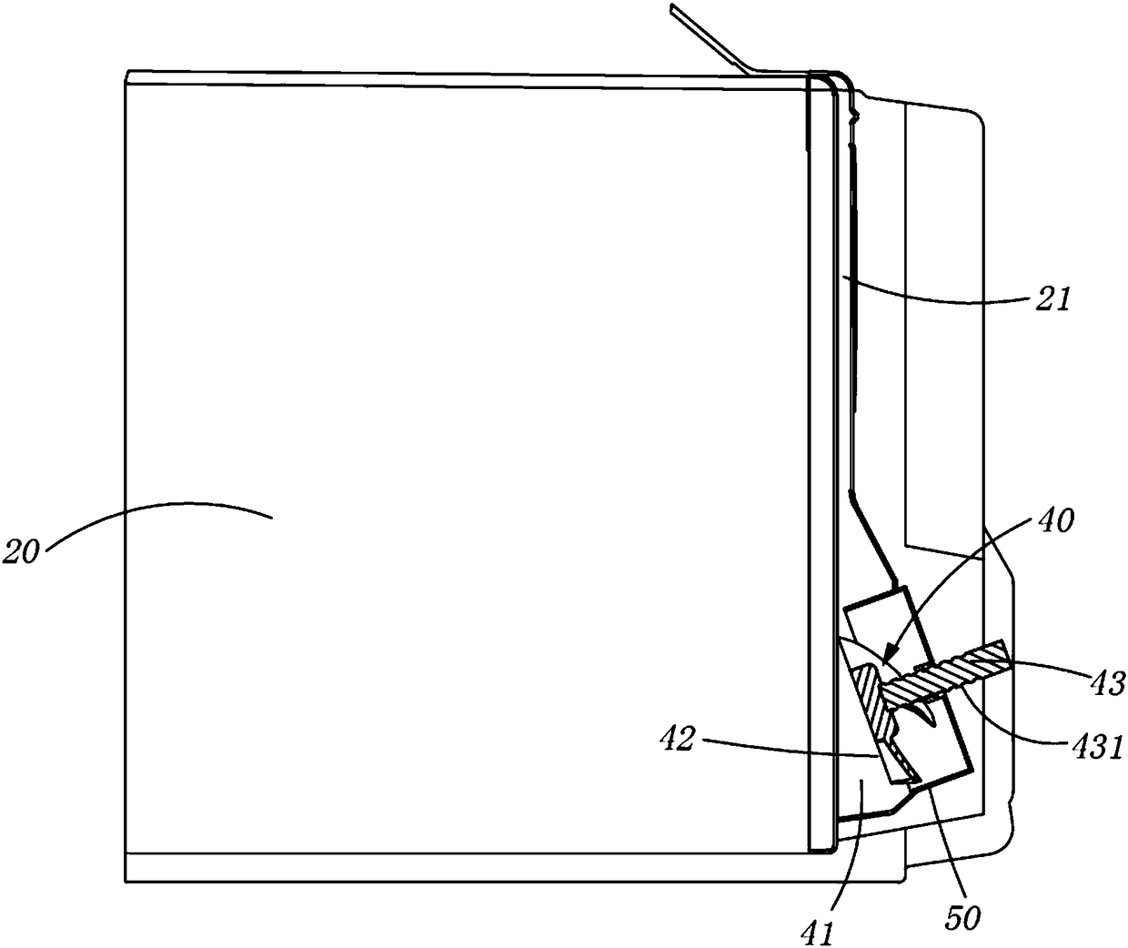 Blower shielding device and refrigerator