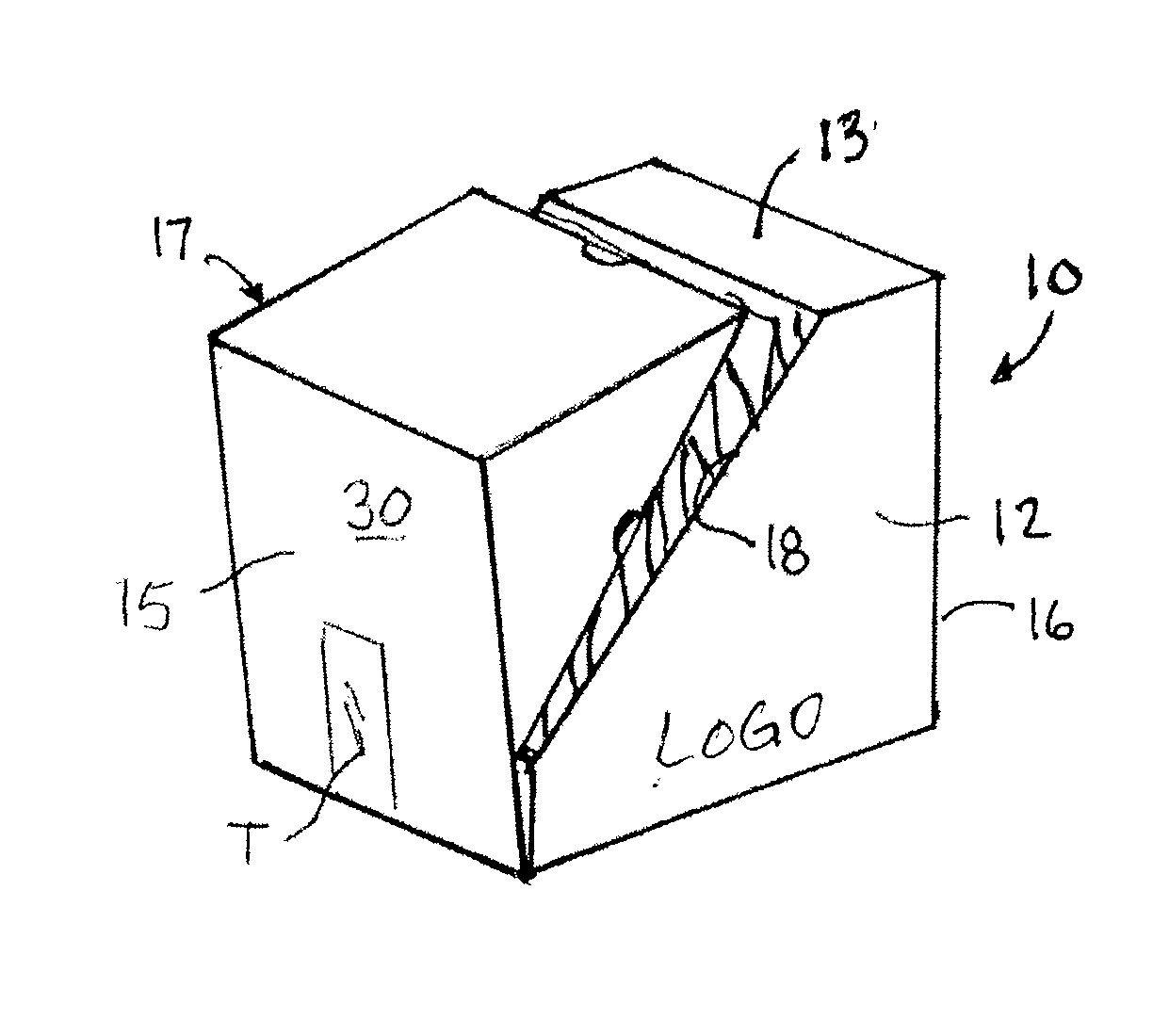 Shipping Carton Convertible To Display Configuration