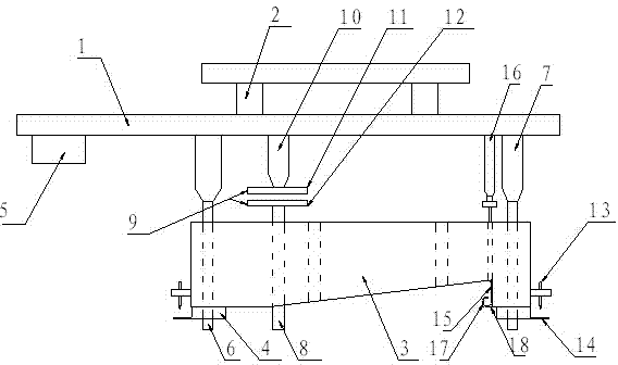 Mechanical paw integrating automatic insert grabbing function and automatic insert placing function