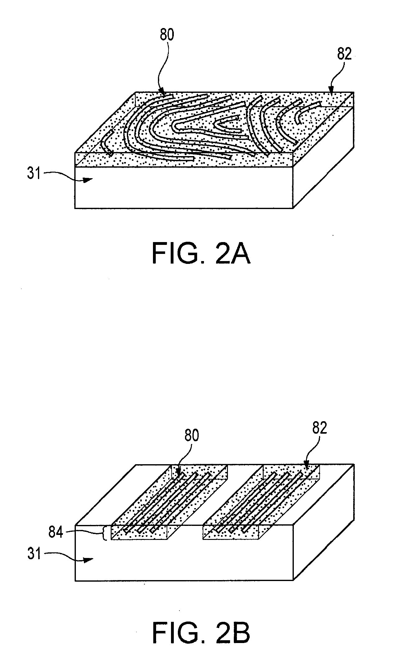 Method for providing electrical connections to spaced conductive lines