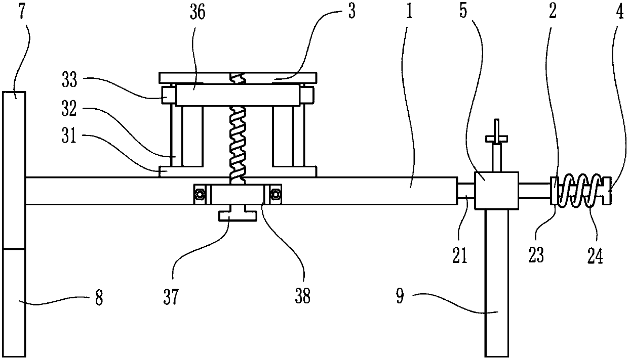 Turning type medical bed for gastroenterology department