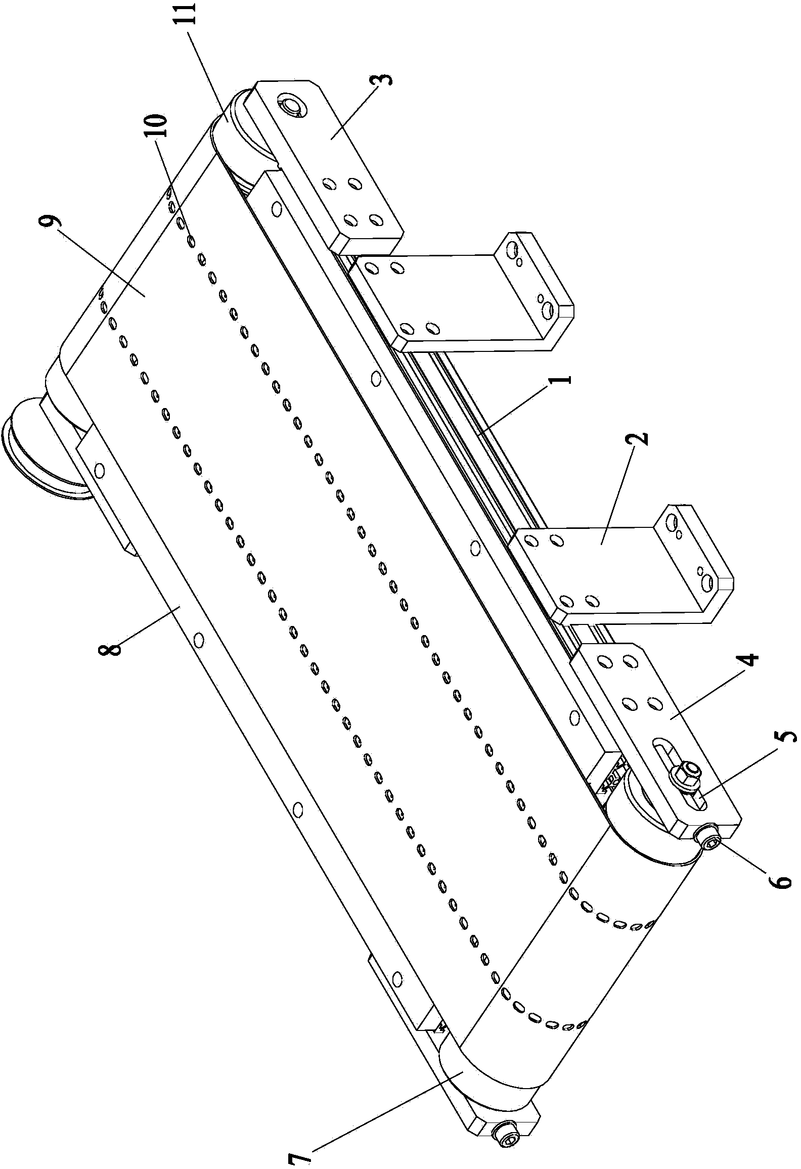 Battery piece feeding conveying mechanism for photovoltaic stringing welding machine