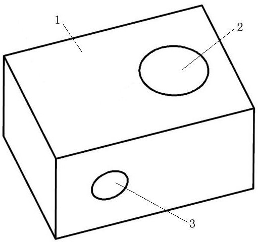 Method for measuring aperture by using probe