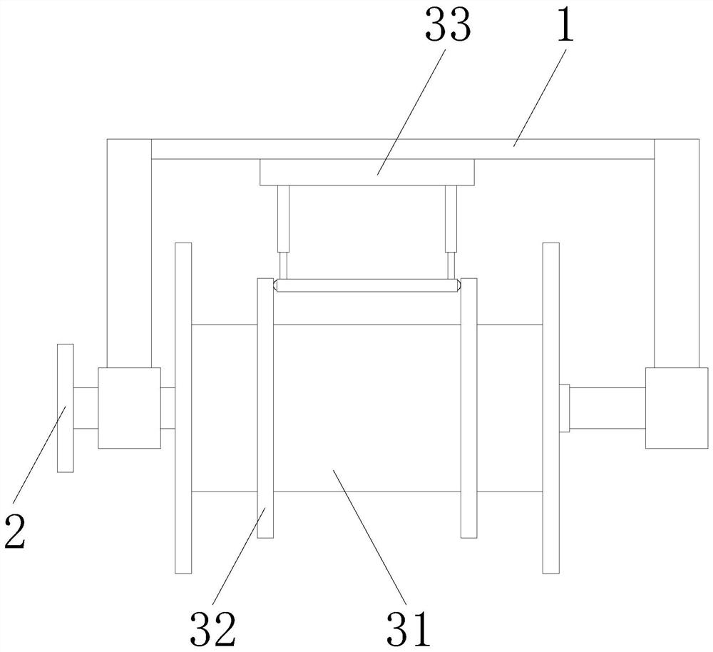 Pay-off rack for electric power construction