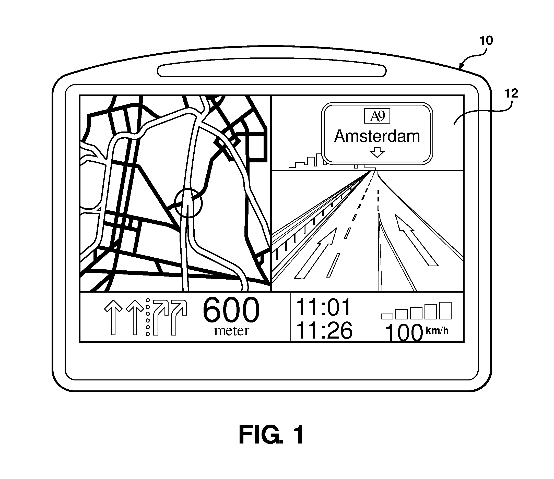 Method for creating speed profiles for digital maps