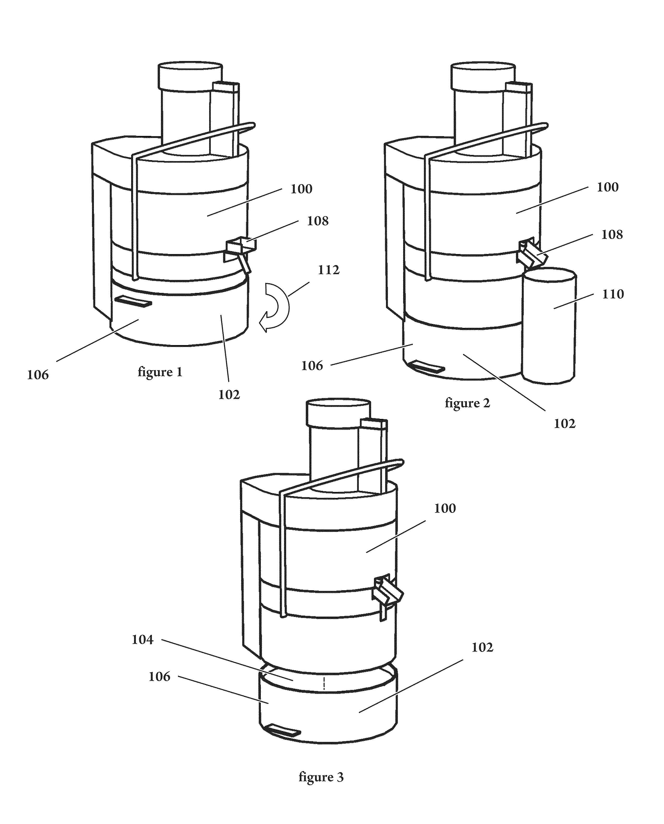 Devices and methods to disintegrate foods