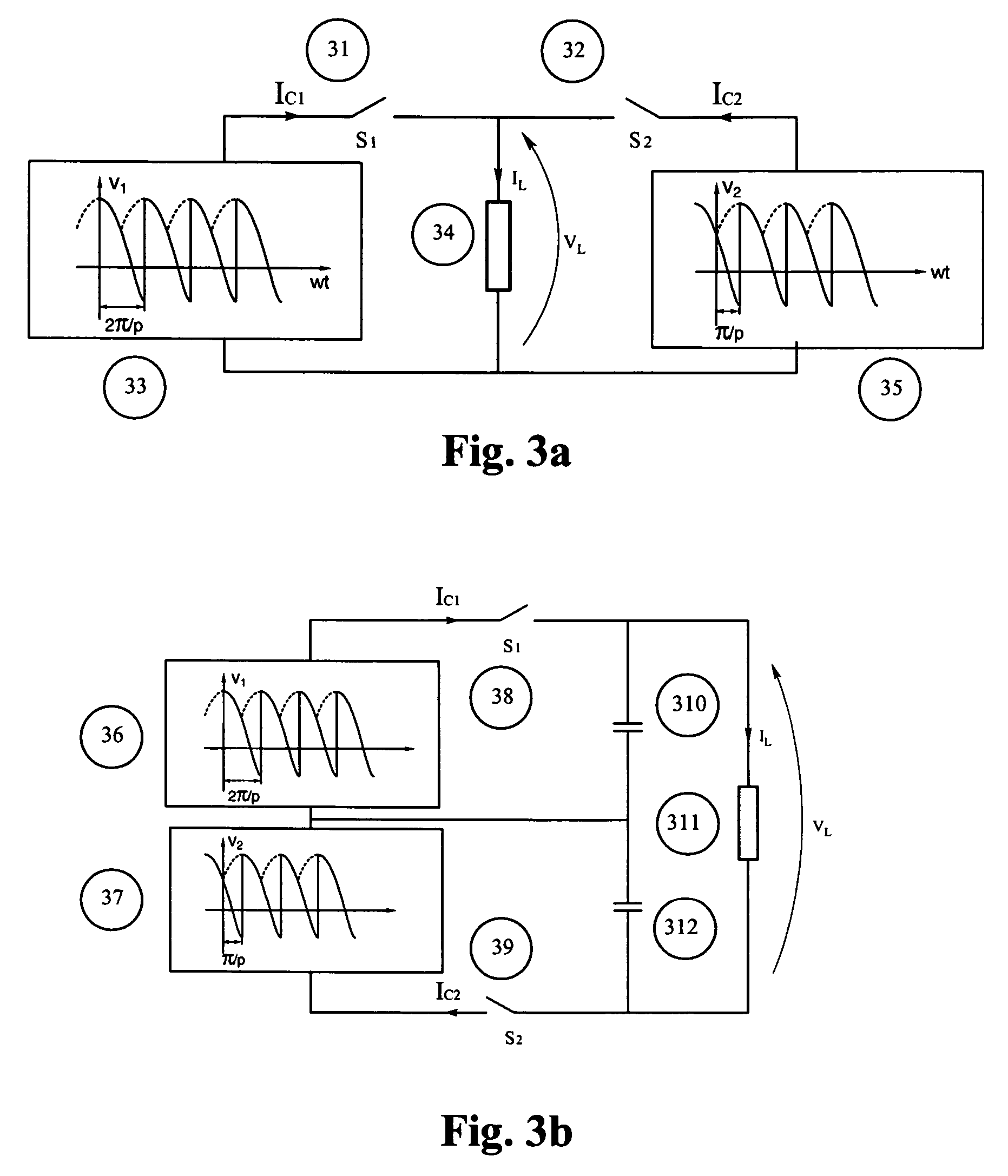 Method and apparatus to reduce distortion of currents feeding an AC/DC rectifier system