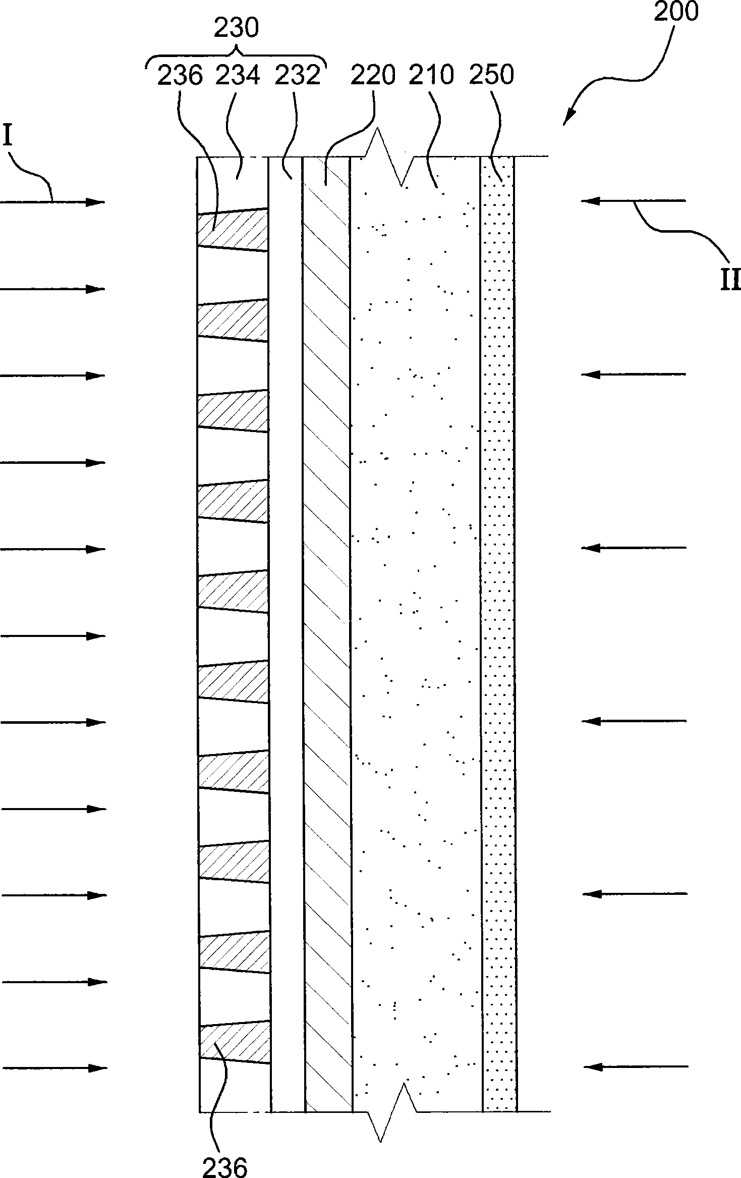 External light blocking film for display device, filter for display device having the same, and method of fabricating the same