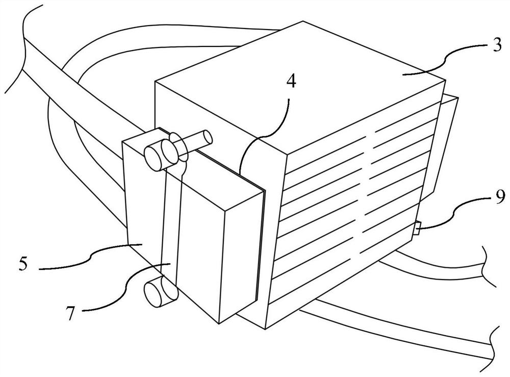 CPU frost cooling and quick cooling type cooling device