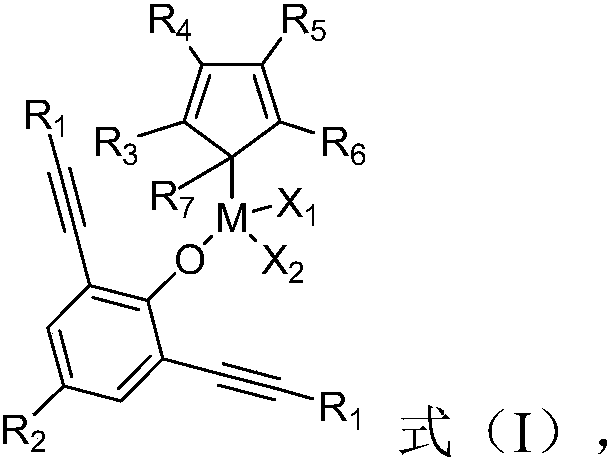 Post-metallocene catalyst precursor, preparation method thereof, catalyst, application of catalyst, and ethylene homopolymerization method