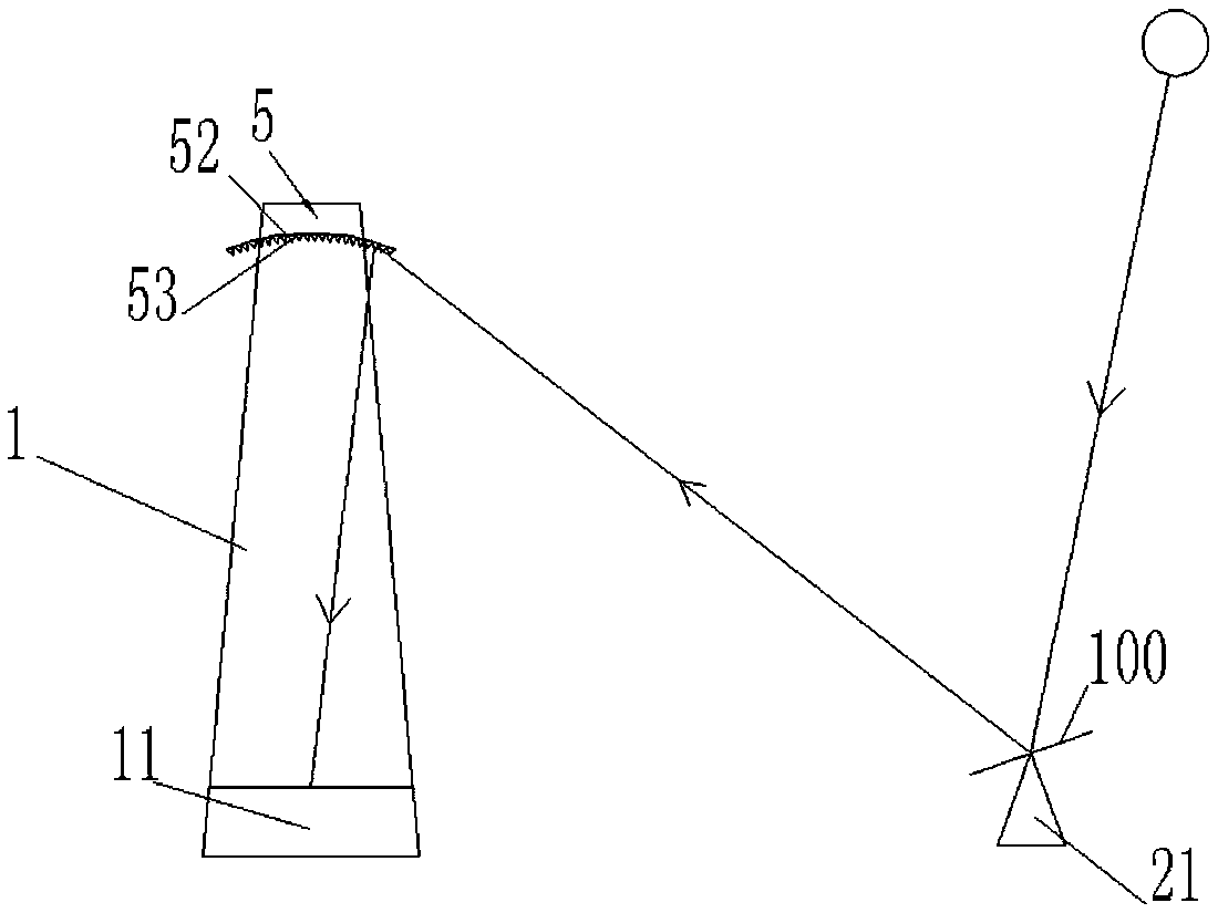 Waterborne heliostat light-tracking system and light-tracking method thereof