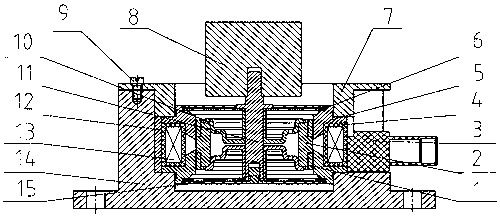 An electromagnetic active vibration absorber