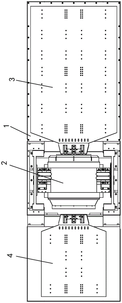 Electrodynamic Vibration Test Apparatus with Replaceable Horizontal Slide Table