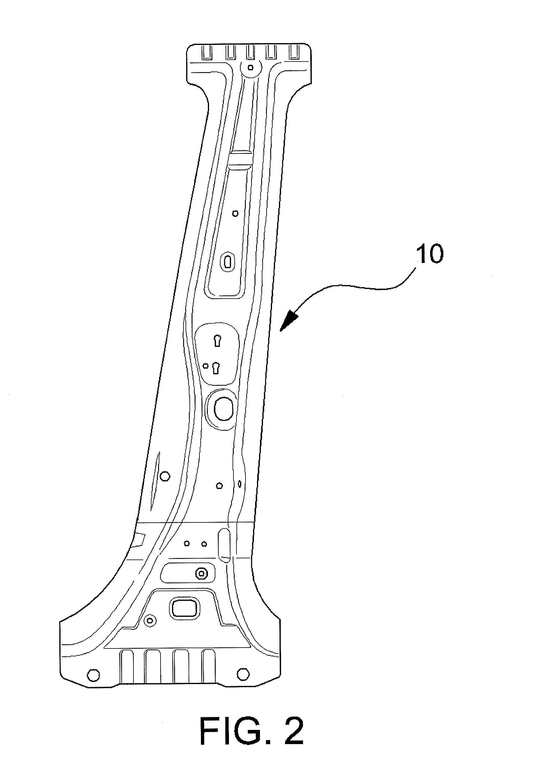 Center pillar outer and manufacturing method thereof