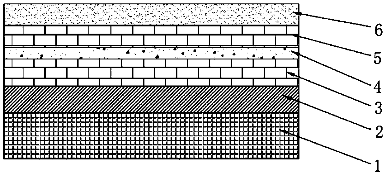 Corrosion resistant coating of silver combined coating