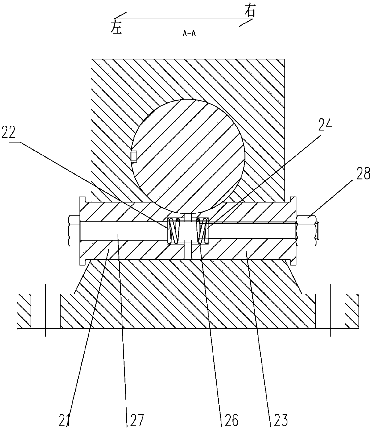 Engine ground oil sealing device