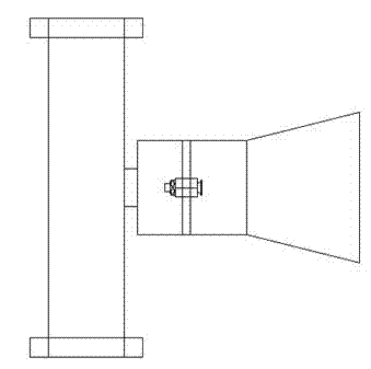 Charging butt joint and separation device for inspection robot and solar charging base station