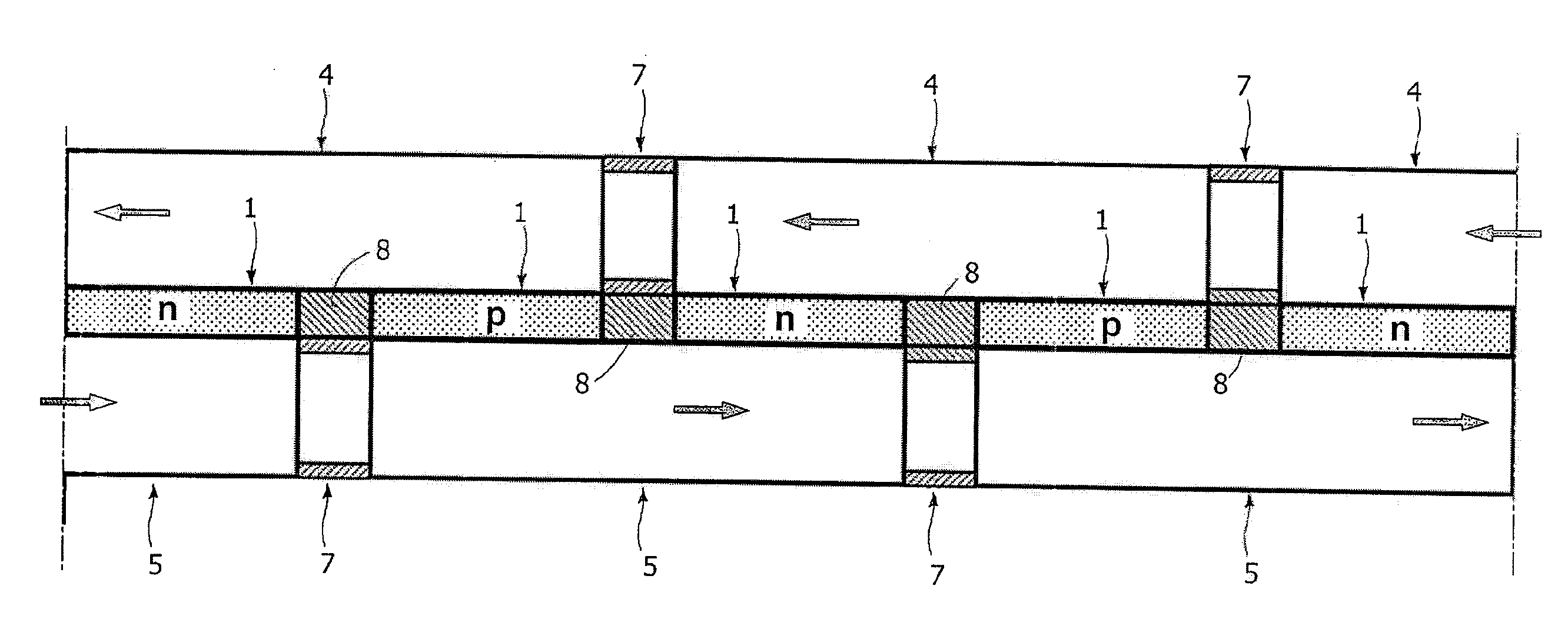 Generator of electric energy based on the thermoelectric effect