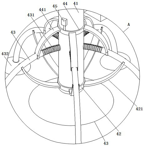 Pollination device for pear tree planting