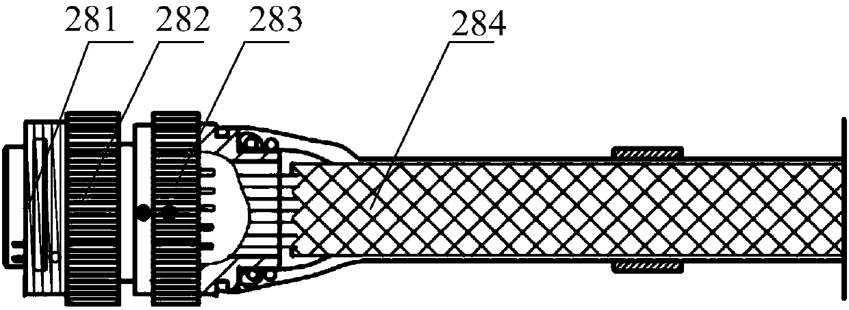 Outboard soaking deploying and retracting mechanism