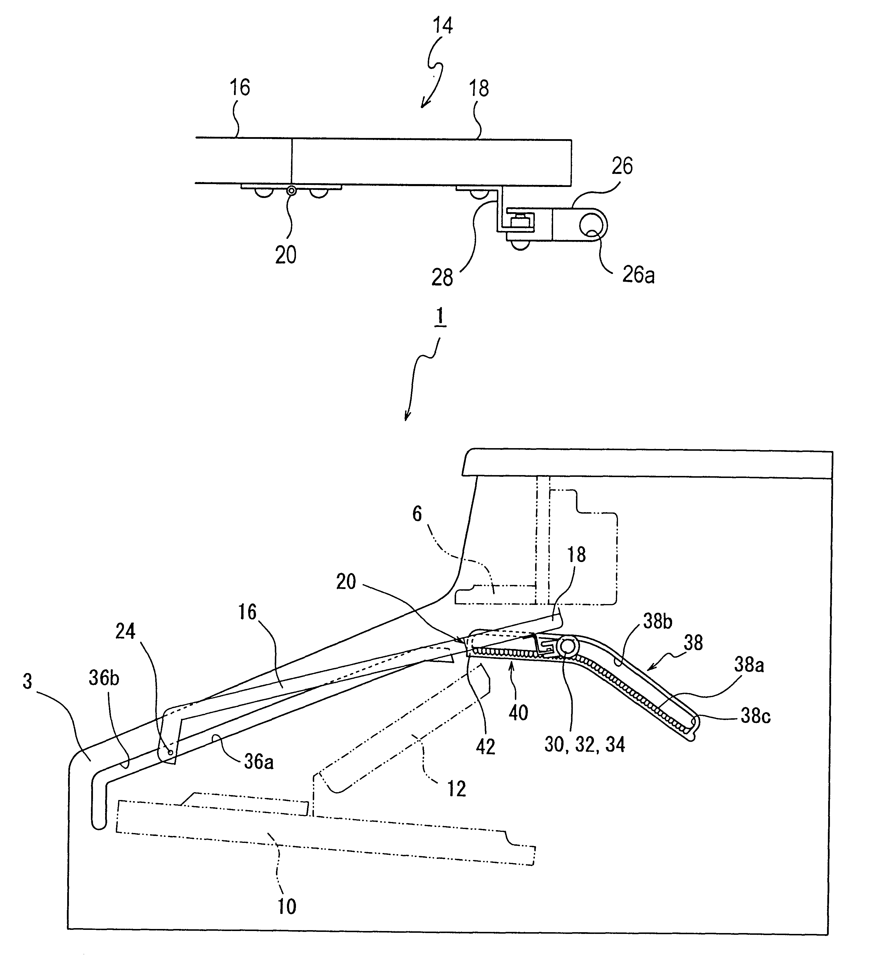 Keyboard lid opening and closing mechanism for keyboard musical instrument and keyboard musical instrument