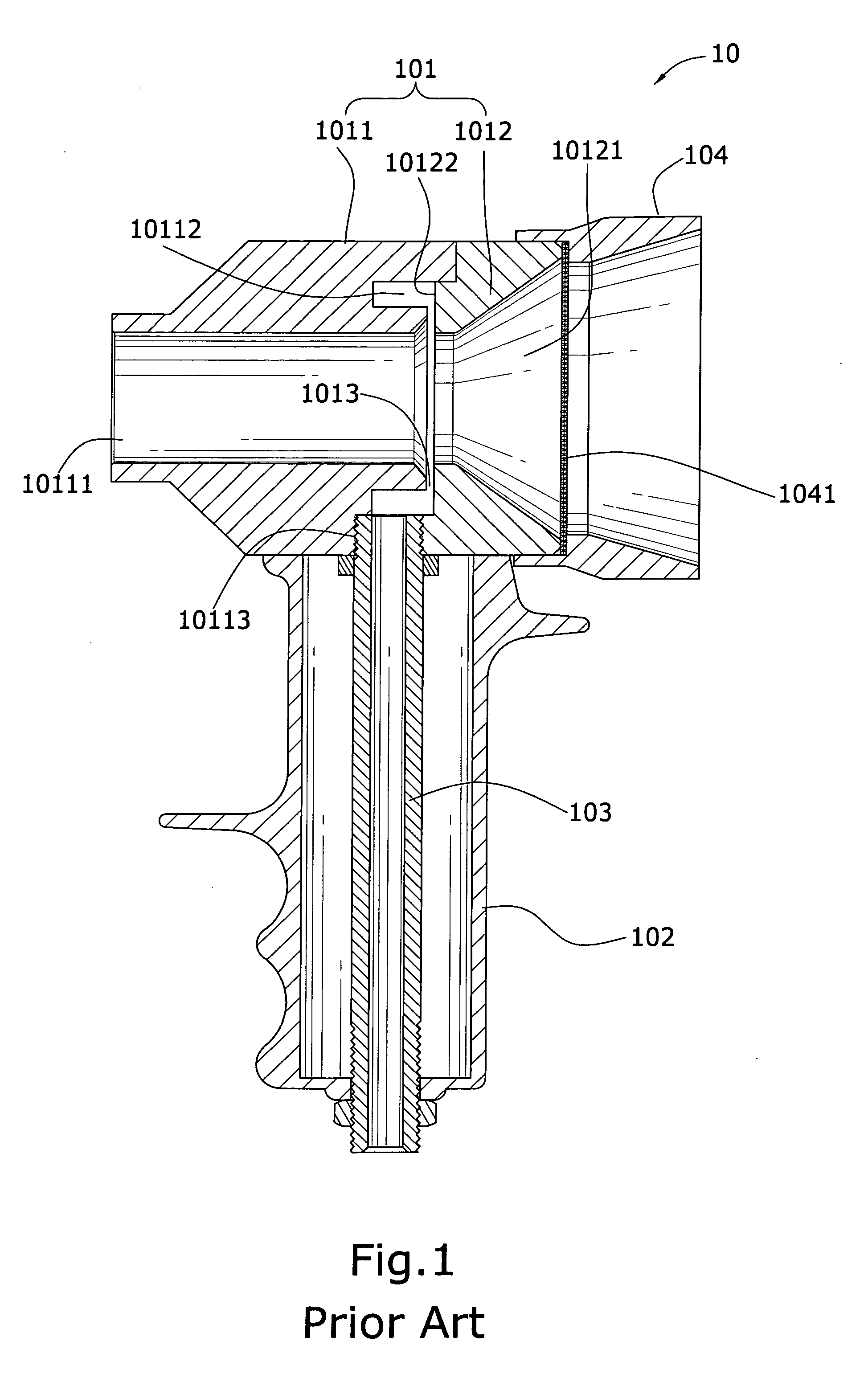 Air spray gun