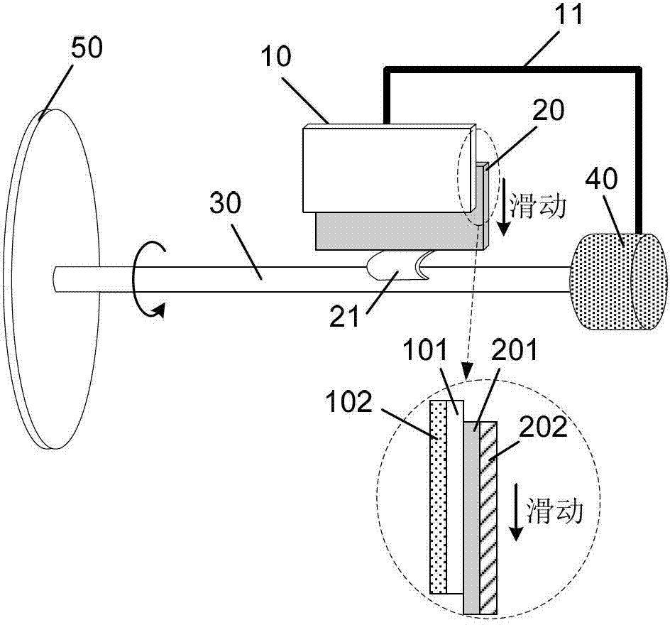 Rotary electrostatic generator