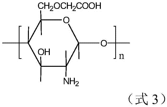 An amphoteric carboxymethyl chitosan guanidine salt derivative and a preparing method thereof