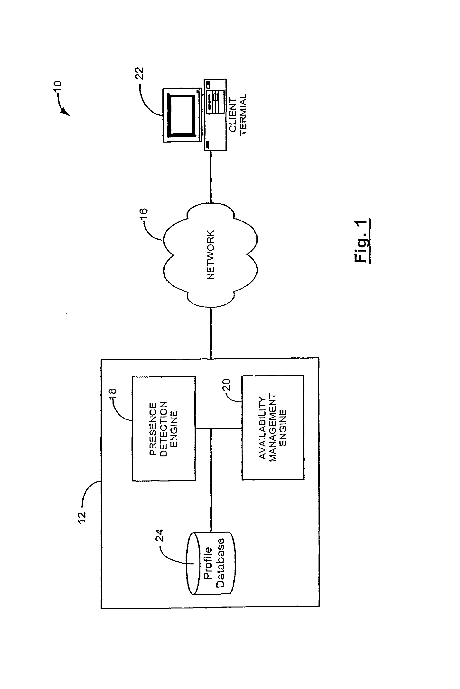 System and method for filtering unavailable devices in a presence and availability management system