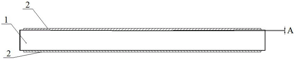 Surfacing welding technology for large-area anti-corrosion layers of tube plate