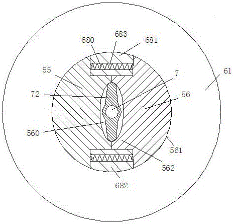 A water-cooled plate fixing device for welding