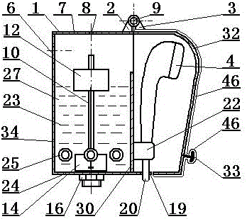 Sterilization device of shower