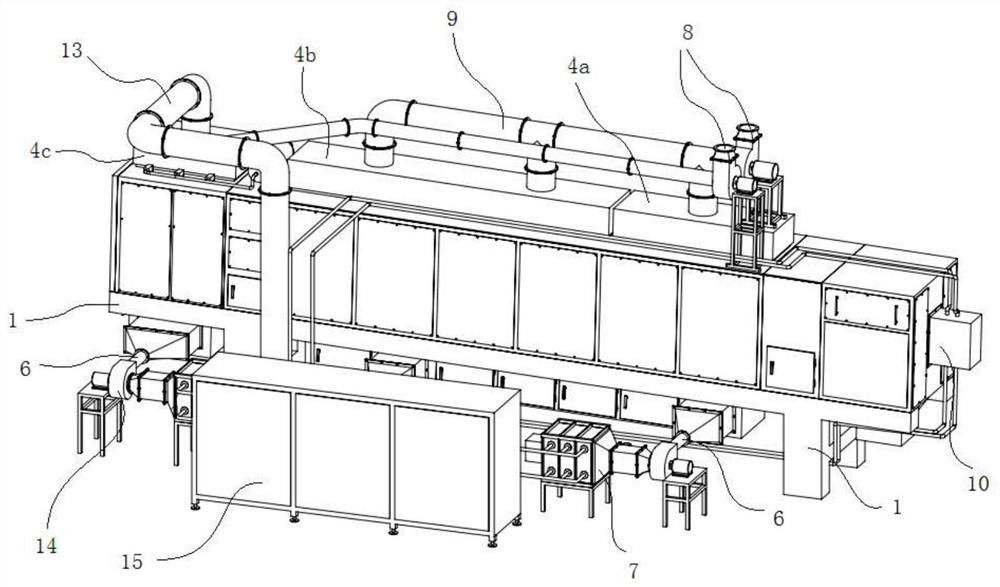 Drum-type sheet cut tobacco dryer in tobacco primary processing