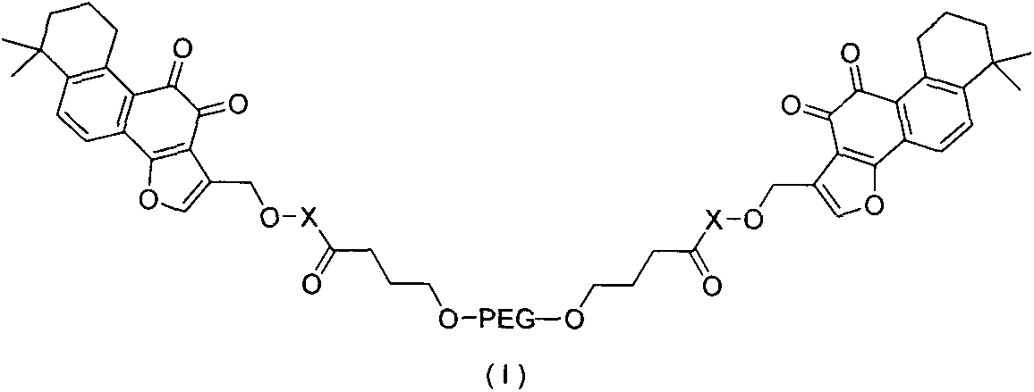 Application of tanshinone IIA derivative in preparation of ischemic stroke drugs