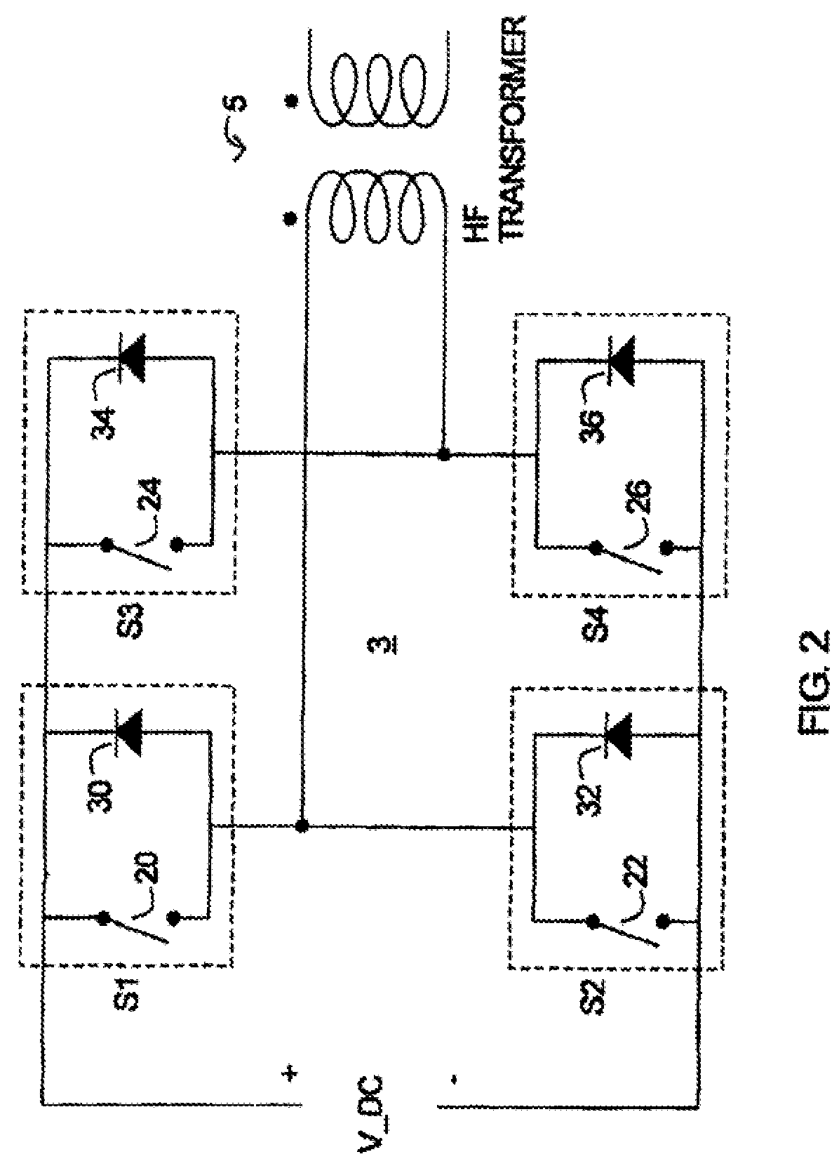 Pwm method for cycloconverter