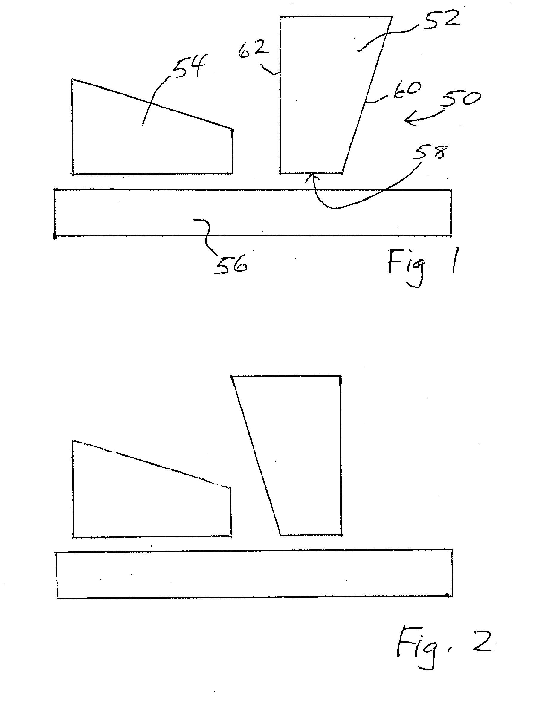 Tapered write pole for reduced skew effect