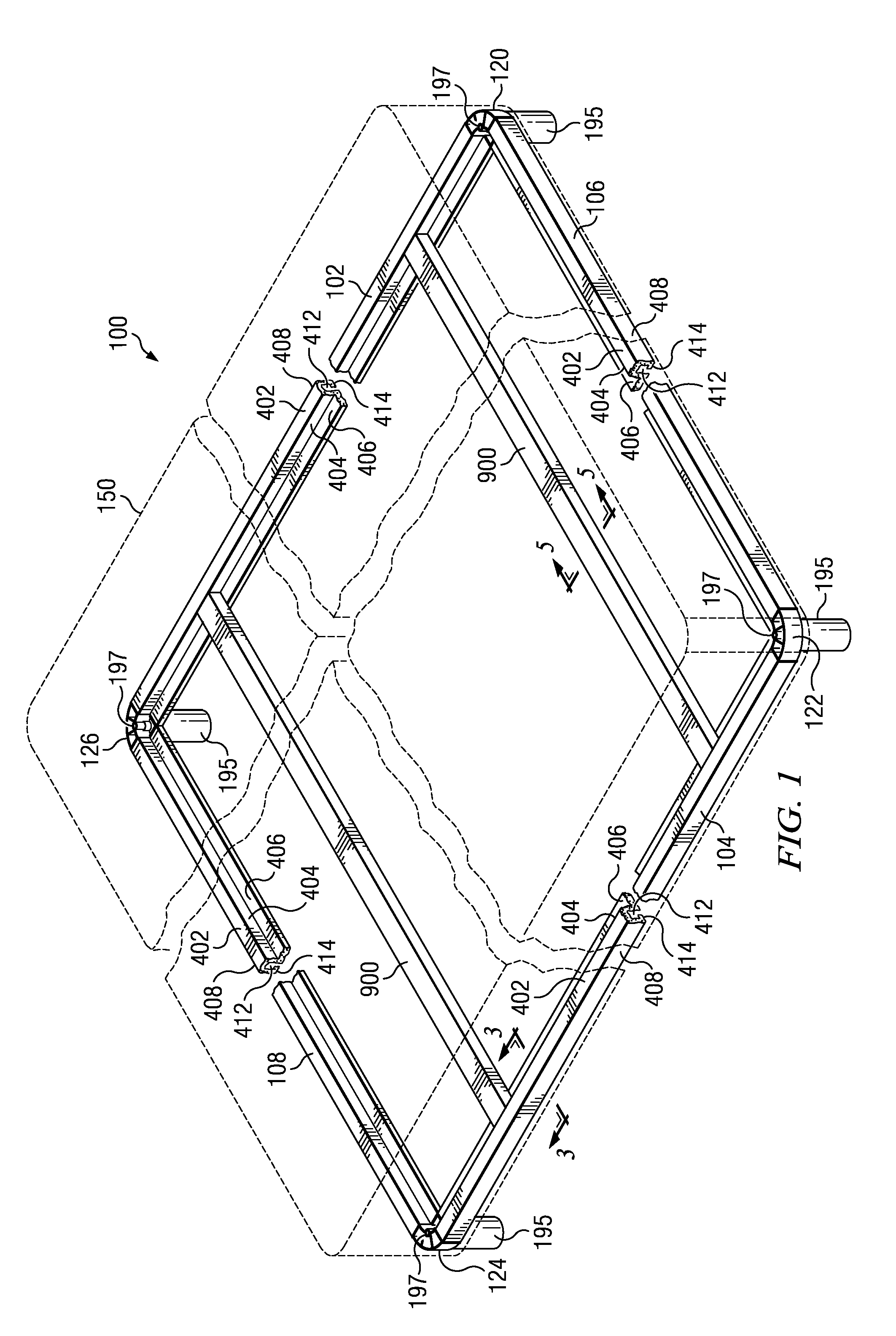 Apparatus and Method of Use for a PVC Composite Mattress Foundation