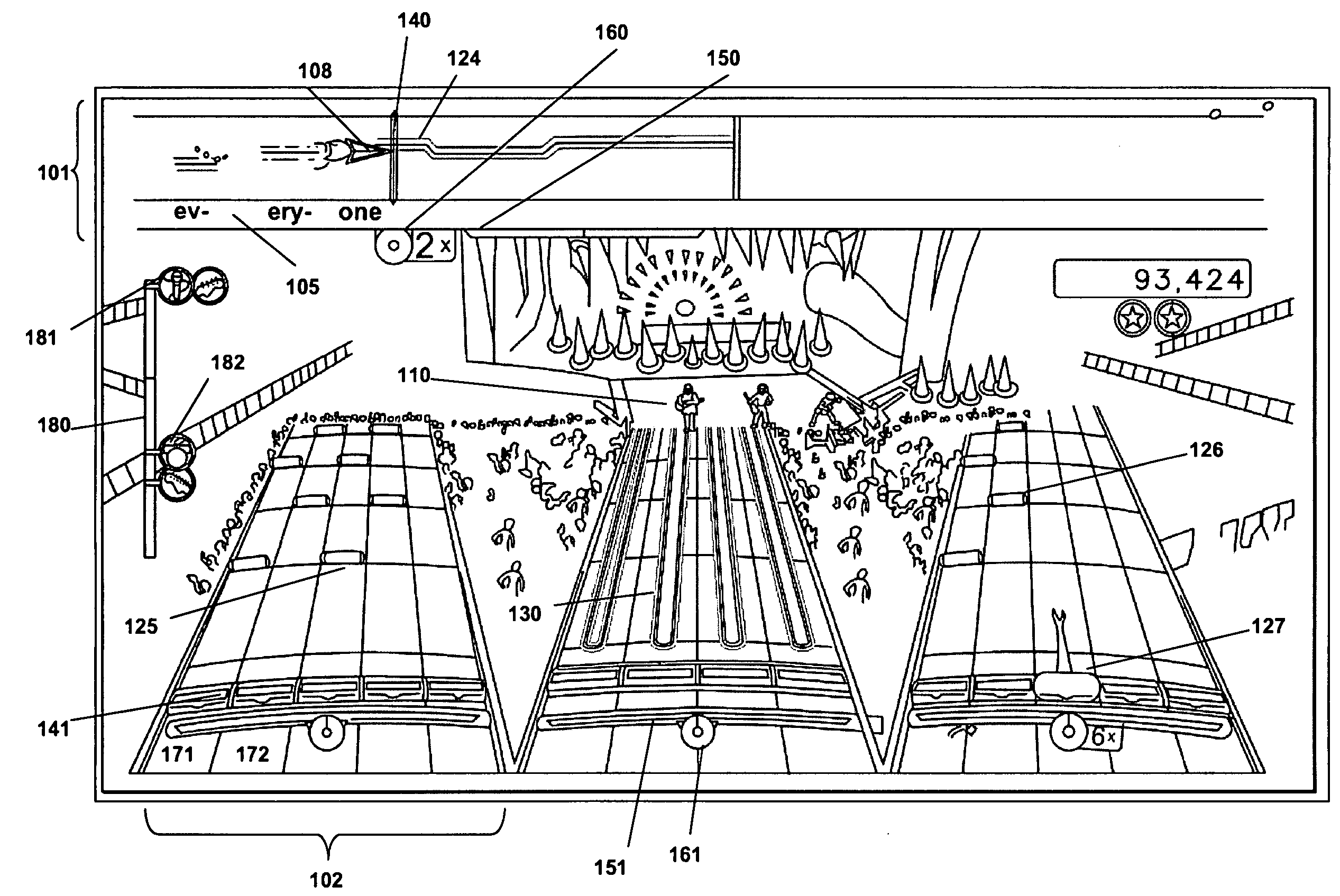 Systems and methods for indicating input actions in a rhythm-action game